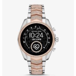MK GEN 5 Bradshaw Pave Two-Tone Smartwatch